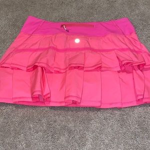 Lululemon Neon Pink tennis skirt